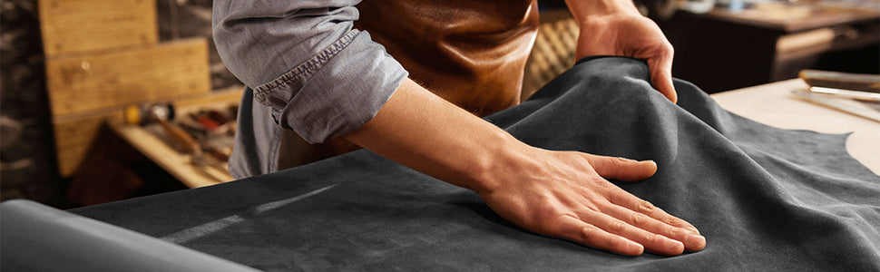 Large Waterproof Desk Mouse Pad - PU Leather Desk Mat for Work & Home Office