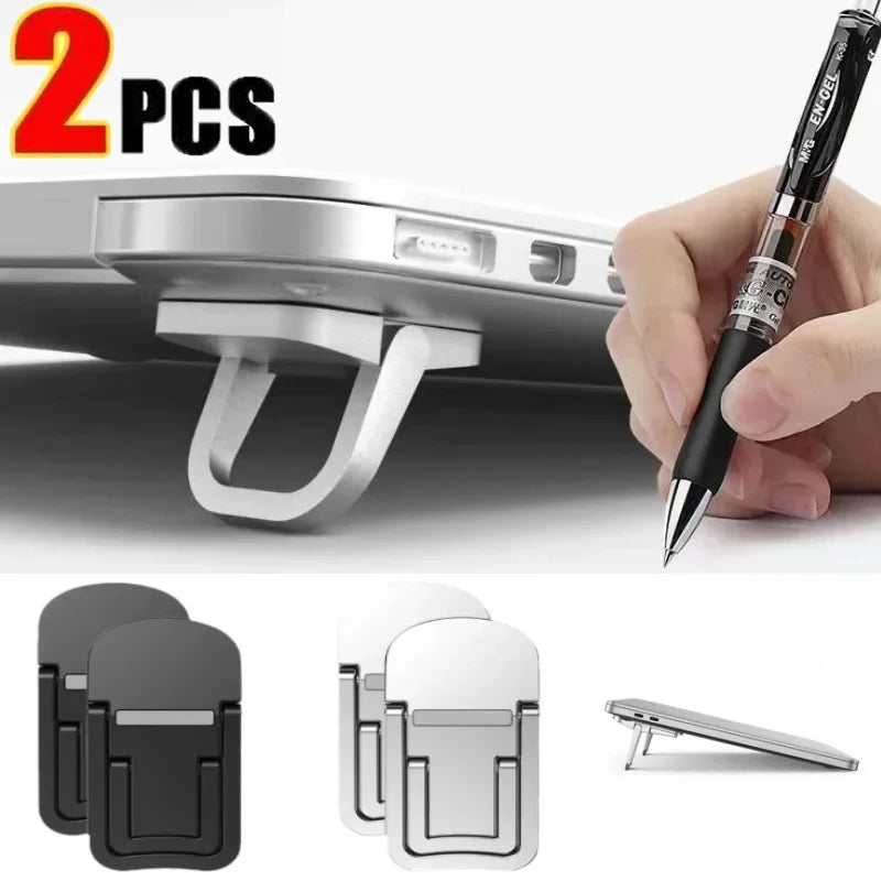 Portable Aluminum Laptop Riser (Ultra Slim & Foldable)