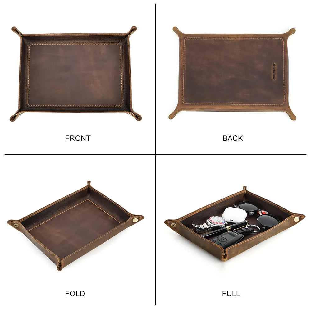 Leather Everyday Catchall Tray