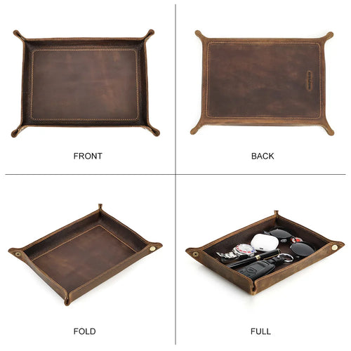 Leather Everyday Catchall Tray