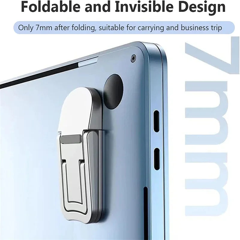 Portable Aluminum Laptop Riser (Ultra Slim & Foldable)